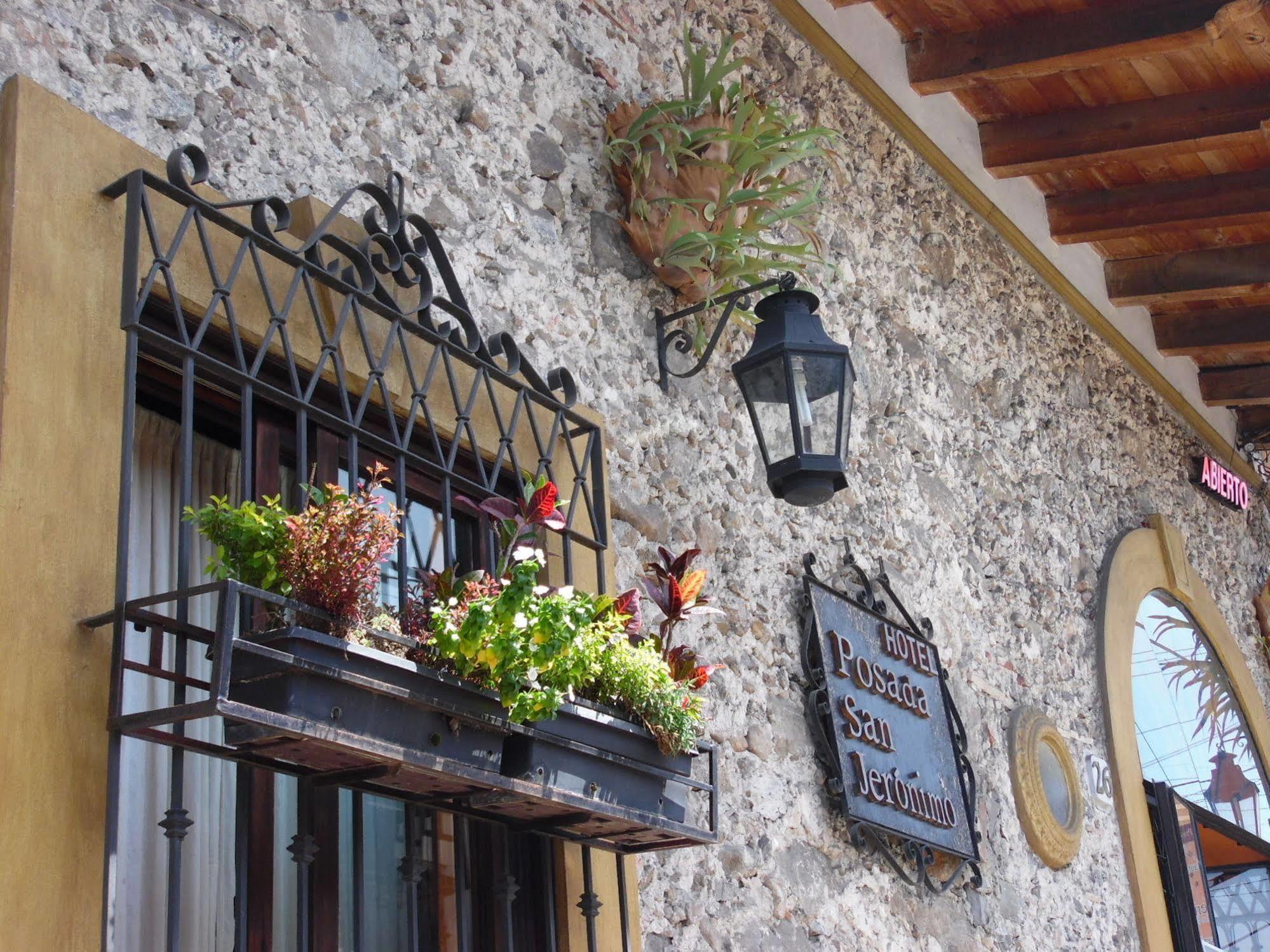 Hotel Posada San Jeronimo Коатепек Экстерьер фото